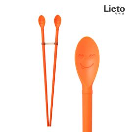 [Lieto_Baby] Lieto fried chopsticks_100% Silicon material_Made in KOERA
